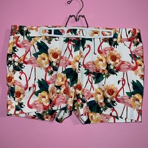 NWT flamingo shorts size 14